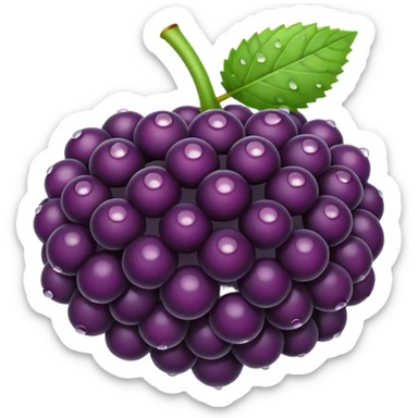 Blackberry sticker