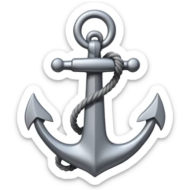 Je veux un emoji encre dans ce style là : ⚓ sticker