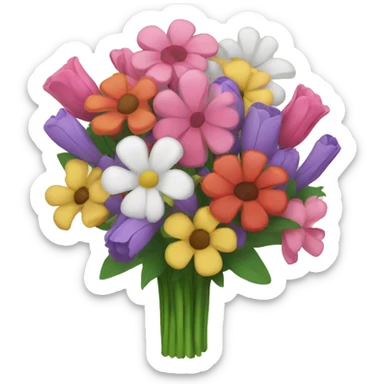 bouquet flowers sticker
