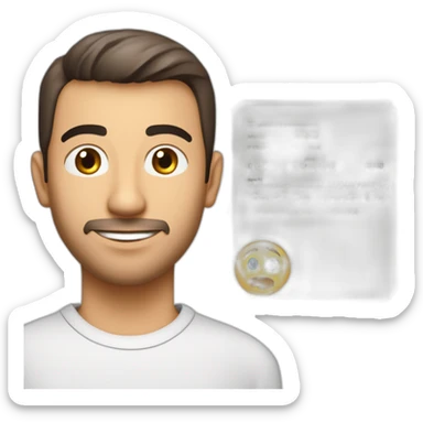  une image d une carte d'identité transparente avec des informations numériques, nom et prénom "Mohamed Amine ait sellam" adresse "Mohammedia " GSM "06000899" sticker