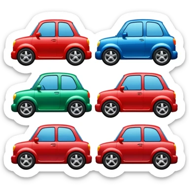 car (give me some color examples) sticker