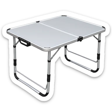 modern Camping Table sticker