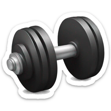 Dumbbell emoji sticker
