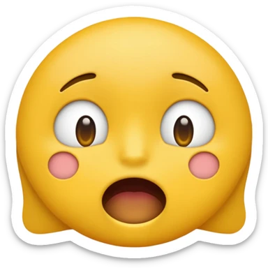 emoji bouche fermée sticker