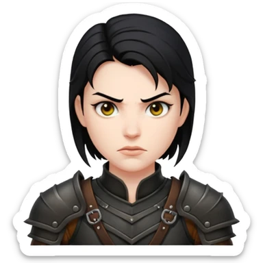 demon hunter sticker