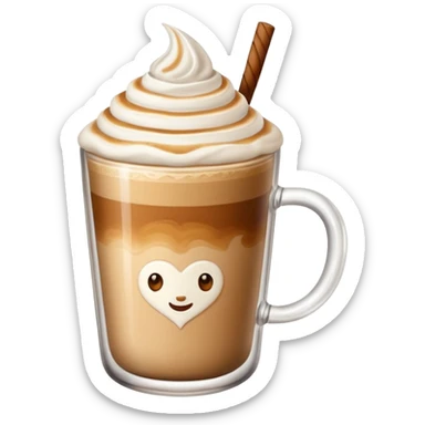 Latte sticker