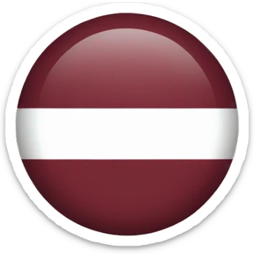 Latvia flag sticker