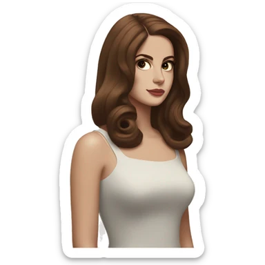 Lana del ray sticker