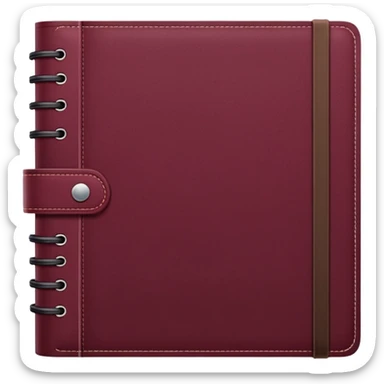 cuaderno color vinotino sticker