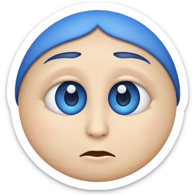 world emoji in eye emoji sticker