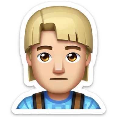 IgnNicki minecraft skin face sticker