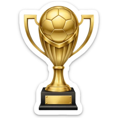World Cup trophy sticker