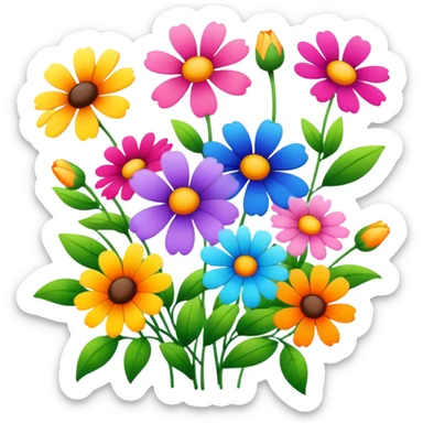 flowers  sticker
