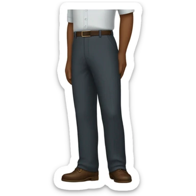 a pair of slacks sticker