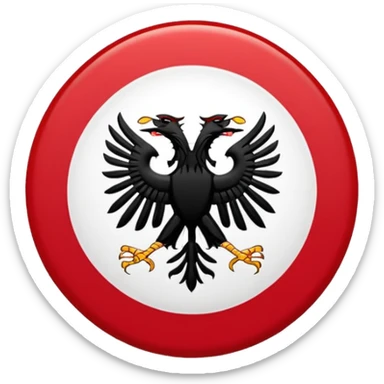 Make an albanian flag and put UÇK  on it with a circle  sticker