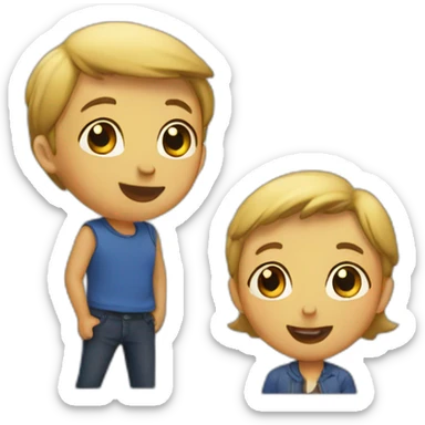 meeting a surprise sibling sticker