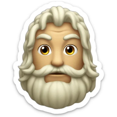 Bestia peluda sticker