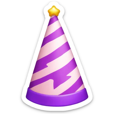 birthday hat sticker