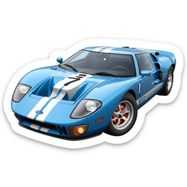 Ken miles’ ford gt 40 sticker