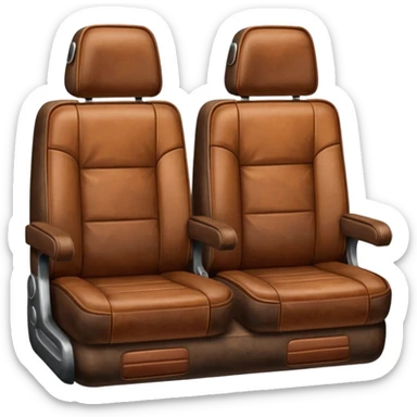 Cabin chairs car sticker