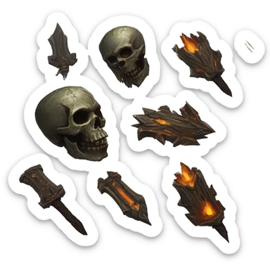 necromancer Path of exile sticker