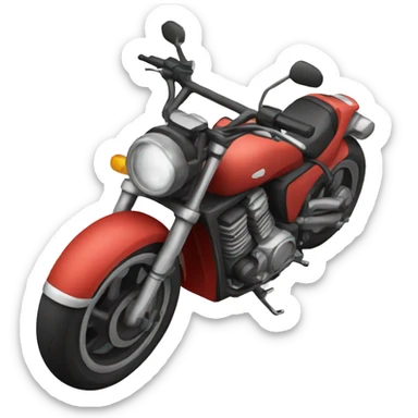 moto voladora sticker