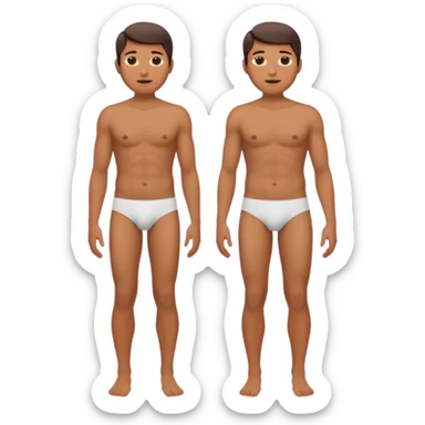  wearing nothing bottom no underwear  sticker