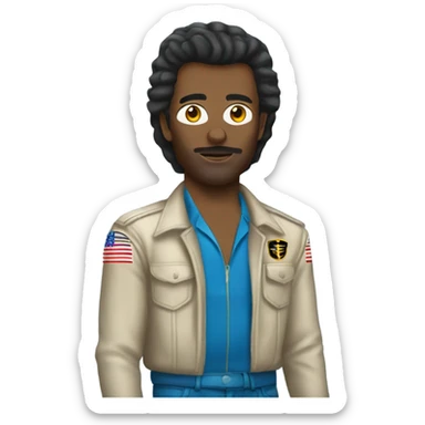 Blue trans am side sticker