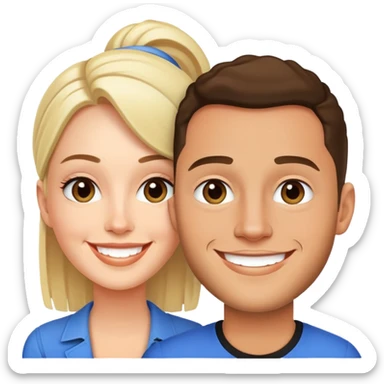 Tefi y jetset josh king  sticker