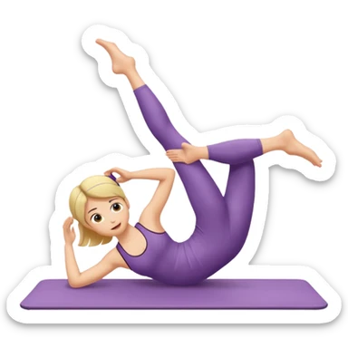 Pilates sticker