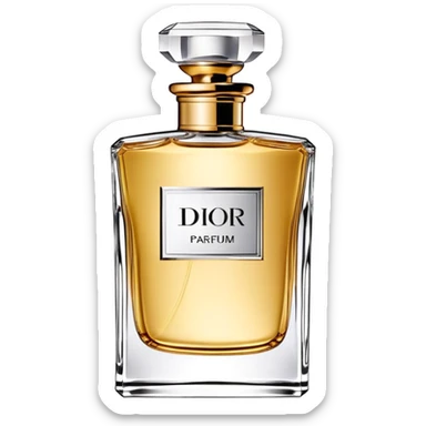 Dior parfum sticker