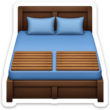 bed slats sticker