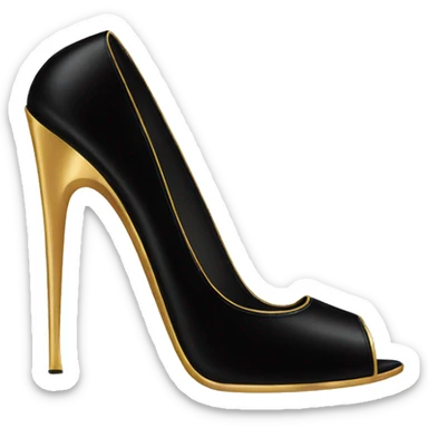 ysl high heel  sticker