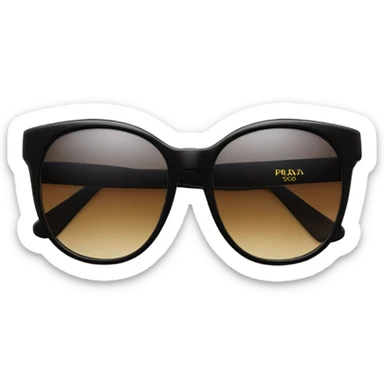 Prada sunglasses sticker