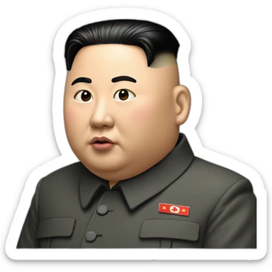 Kim Jong-un sticker