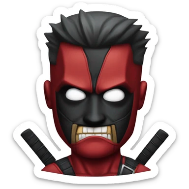 Deadpool wolverine sticker