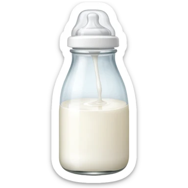baby Milk bottle  sticker