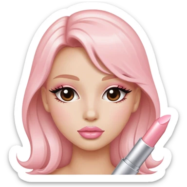 two faced cosmetics lipgloss light pink aesthetic coquette sticker