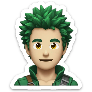 Vigilante deku sticker