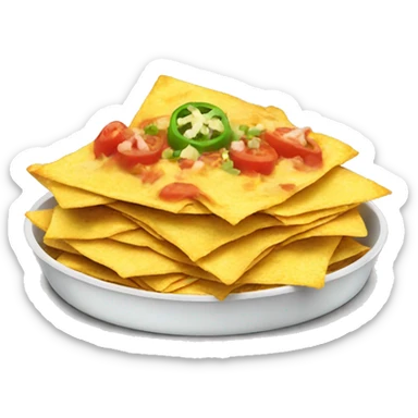 nachos stack without accompany sticker