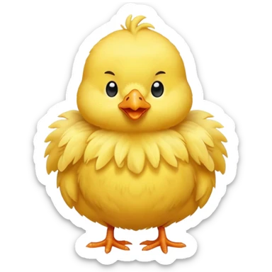 Little chicken sticker