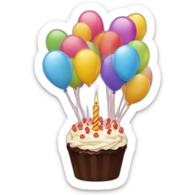 Birthday sticker