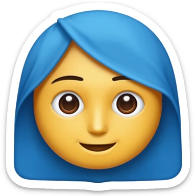 Instagram mavi tiki sticker