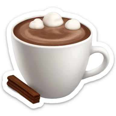 Hot chocolate  sticker