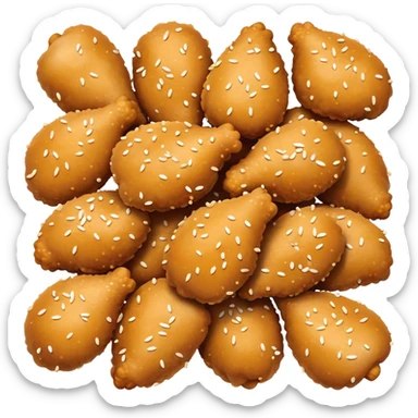 Sesame chicken sticker