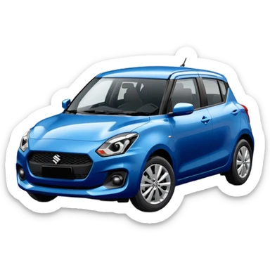 suzuki swift blue sz-t 1.0 2019 sticker