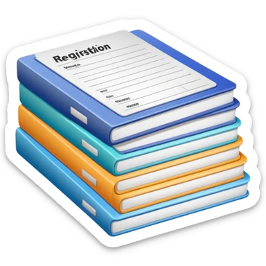 interest for registration sticker