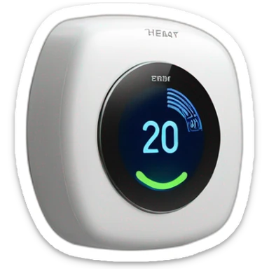smart thermostat sticker