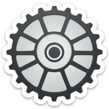 cog sticker