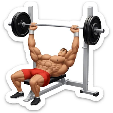 close-grip flat-benchpress sticker